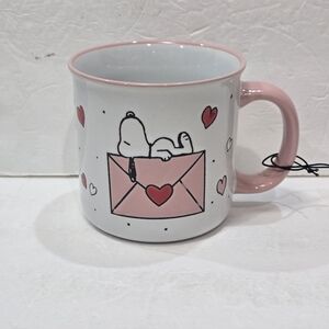PEANUTS Snoopy Valentine’s Day Ceramic Coffee Mug/Tea Cup. Be My Valentine Mug